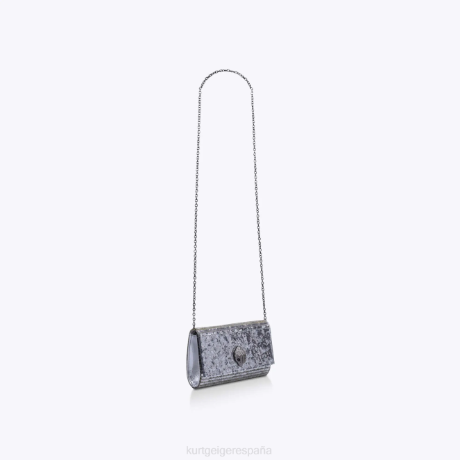 Kurt Geiger mujer bolso de mano london party eagle empapado 2LPR264 | bolsas plata
